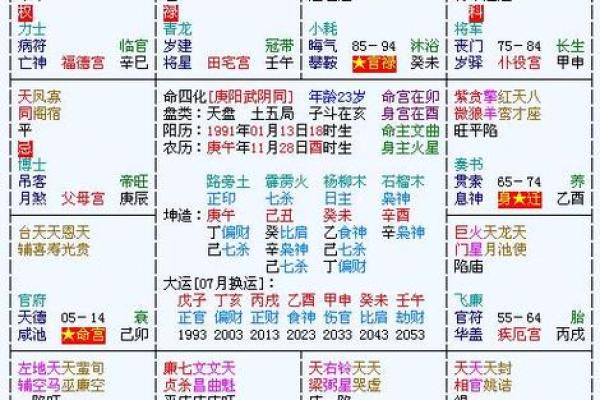 紫薇斗数12神