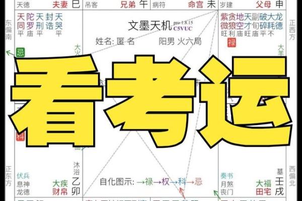 紫薇斗数看学业考试