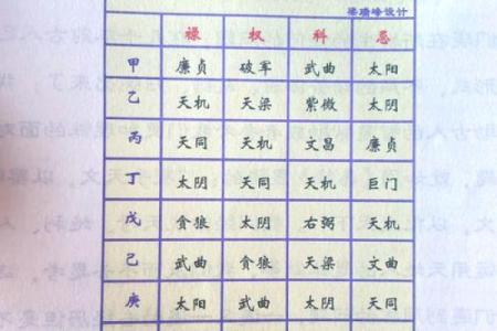 紫薇斗数术数